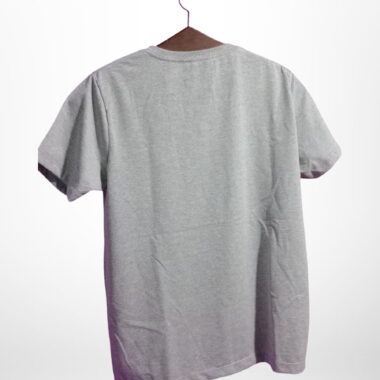 camiseta lisa básico bege masculino