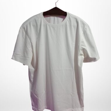 camiseta lisa básico bege masculino