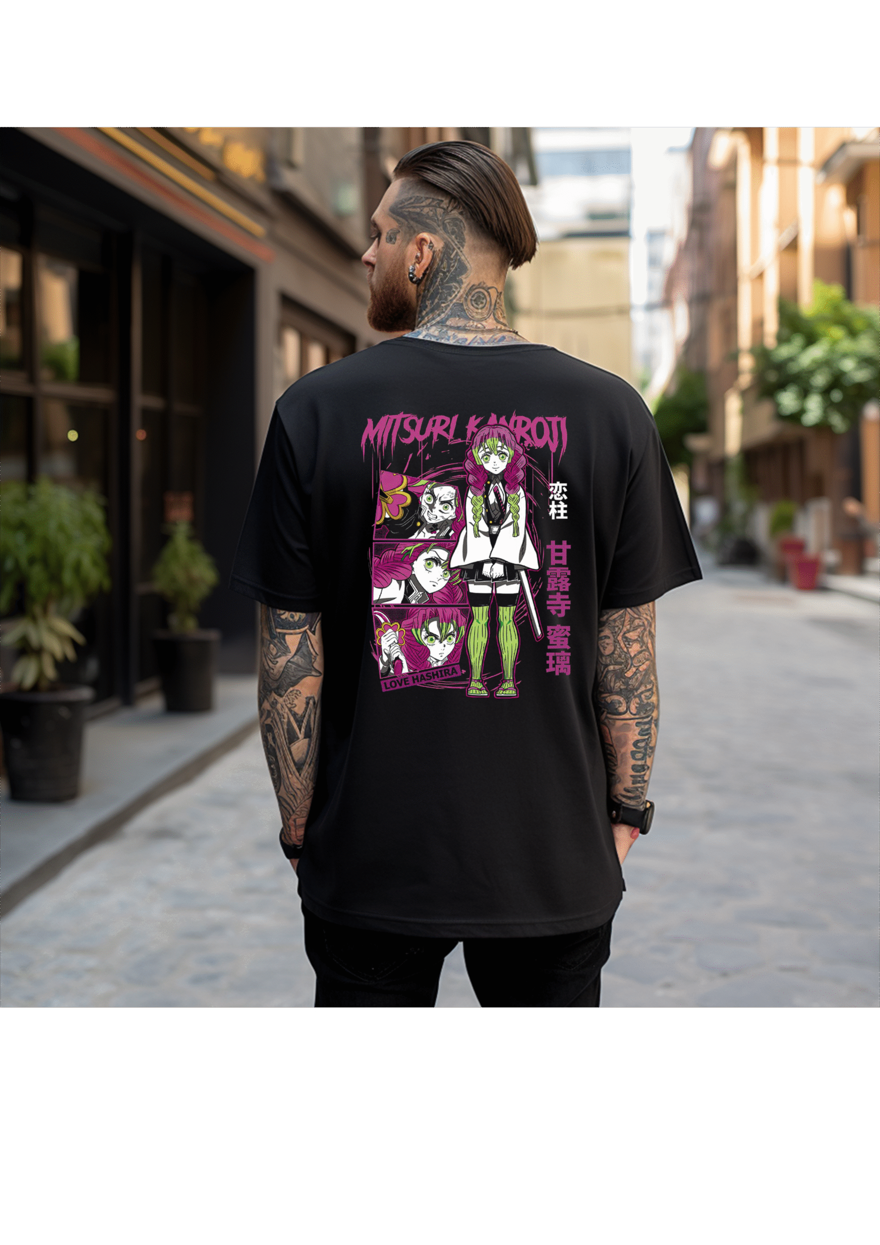 camiseta de anime – mitsuri kanroji camiseta de anime – mitsuri kanroji