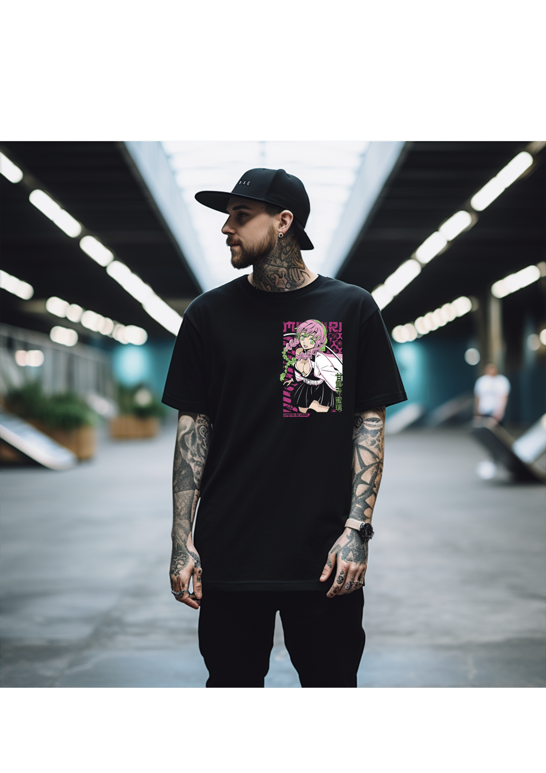 camiseta de anime – mitsuri kanroji camiseta de anime – mitsuri kanroji