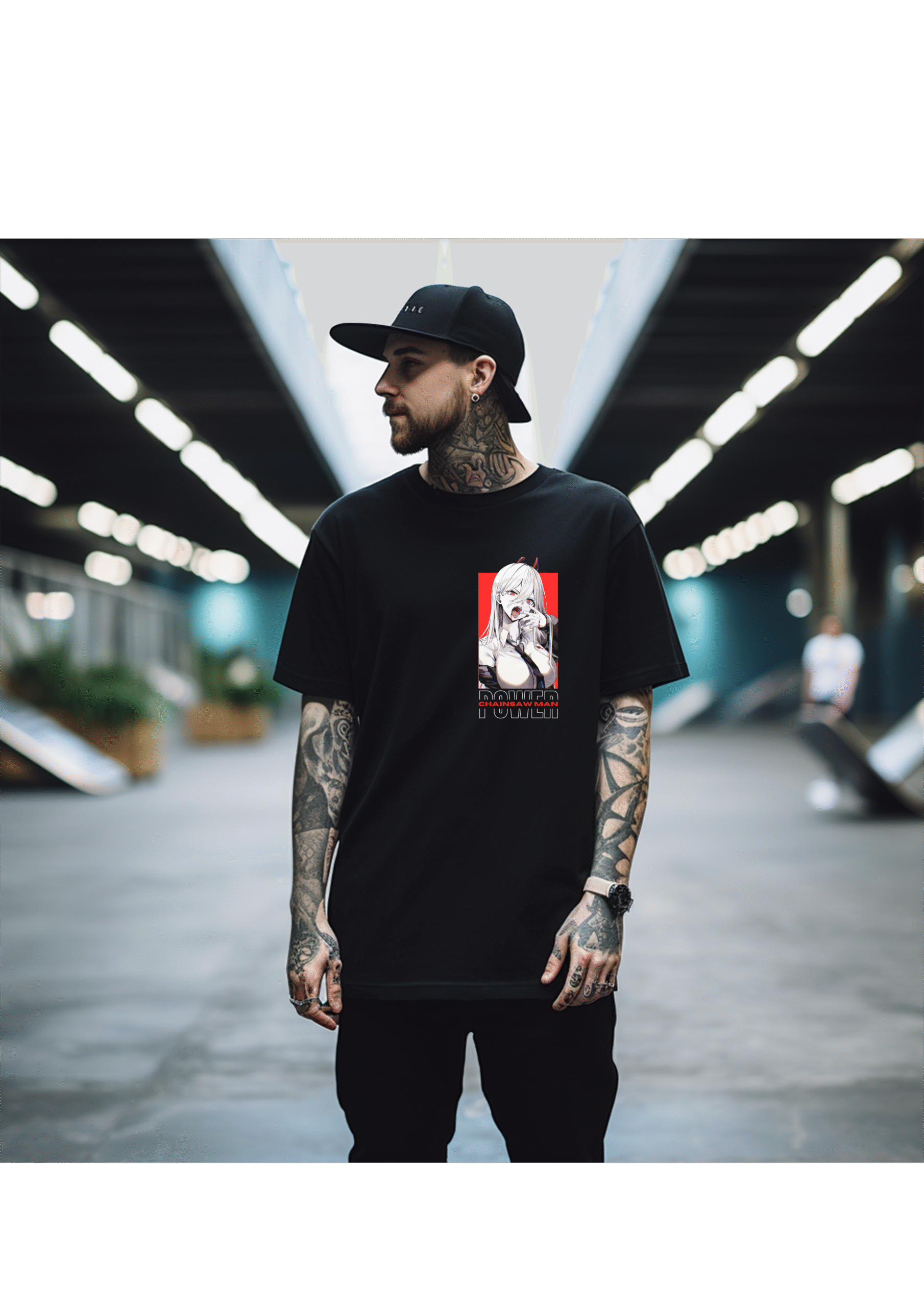 camiseta de anime – power camiseta de anime – power