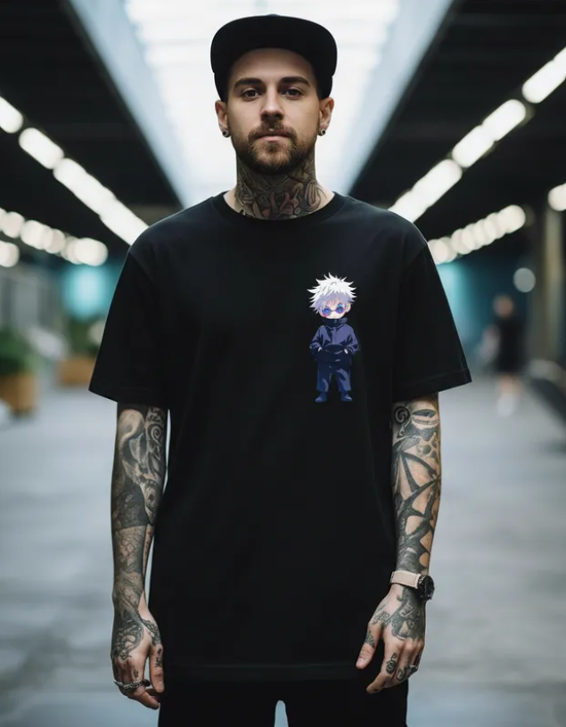 camiseta de anime satoru gojo camiseta de anime satoru gojo