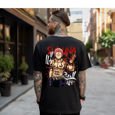 camiseta de anime satoru gojo