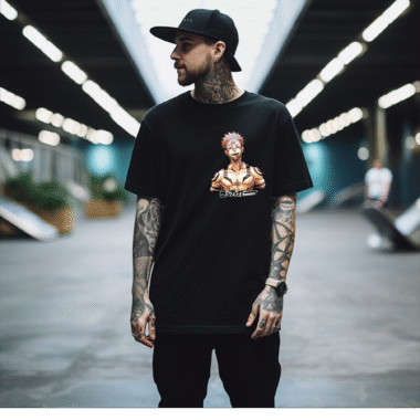 camiseta de anime satoru gojo