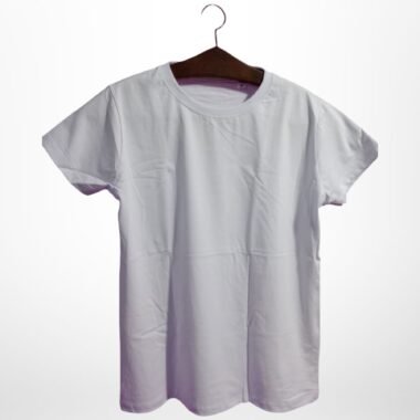 Camiseta Lisa Branca Feminina